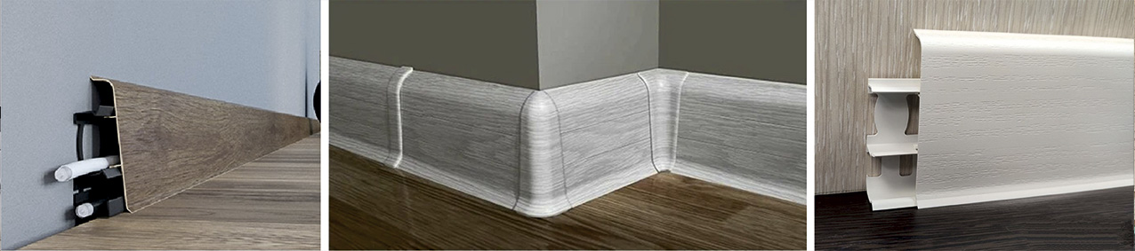 пластиковый плинтус ПВХ