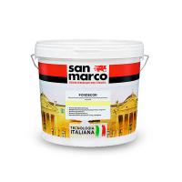 Сан Марко Грунт-краска под декоративные покрытия Fondecor bianco 10л, 80-100м2