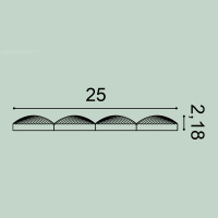 Орак Декоративная панель W113 Cobble (250х22х2000мм) (7). Полиуретан